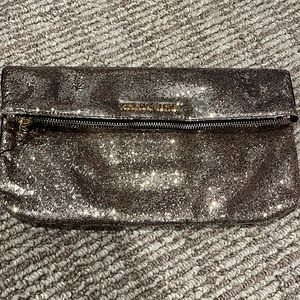 Gold Victoria secret wristlet